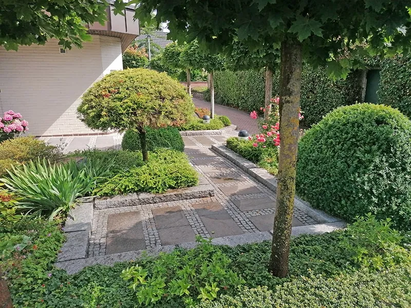 Von Hungerhoff gestalteter Privatgarten am Niederrhein – Bild 2